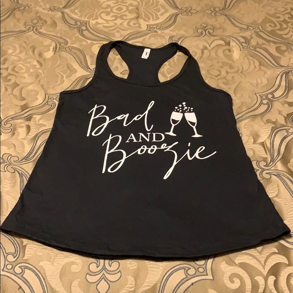 Ideal T by Next Level Tops - Bad and Boozie Racer Back Tank Top